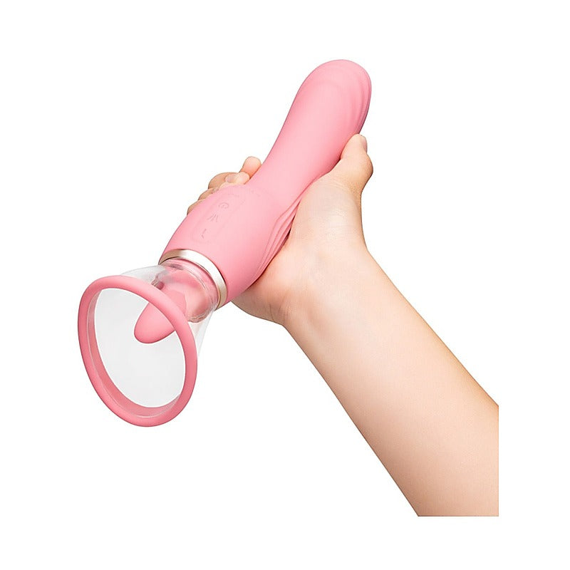 Le Wand Lick Double Ended Vibrator with Licking Tongue - G-Spot Vibrators