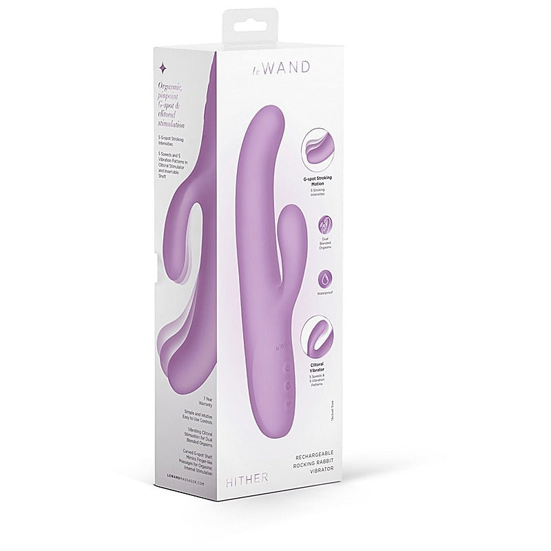 Hither Rechargeable Rocking Rabbit Vibrator By Le Wand - Rabbit Vibrators