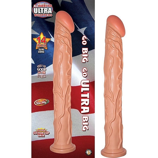 All American Ultra Whopper 14 Inch Slim Dong By Nasstoys - Realistic Dildos