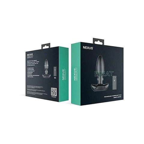 Nexus BEAT Rechargeable Thumping Butt Plug - Butt Plugs