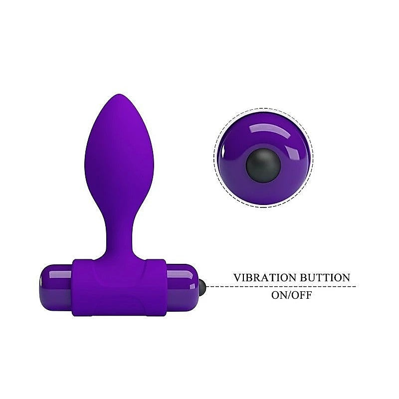 Pretty Love 10 Functions Vibrating Butt Plug By Baile - Butt Plugs
