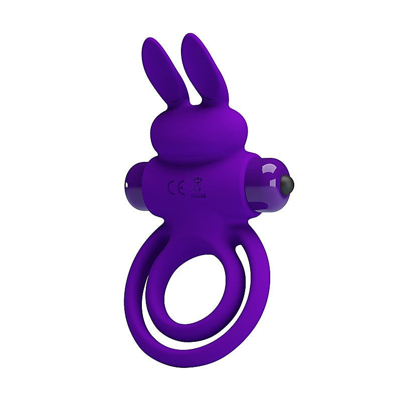 Pretty Love 10 Functions Silicone Vibrant Penis Ring Iii - Vibrating Cock Rings