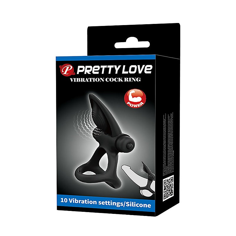 10 Functions Stretchy & Vibrating Cock Ring By Baile - Vibrating Cock Rings