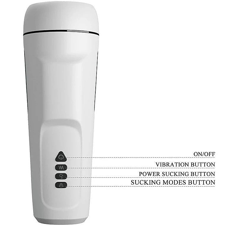 Pretty Love Sienna Rechargeable Mens Masturbator - Masturbators and Strokers