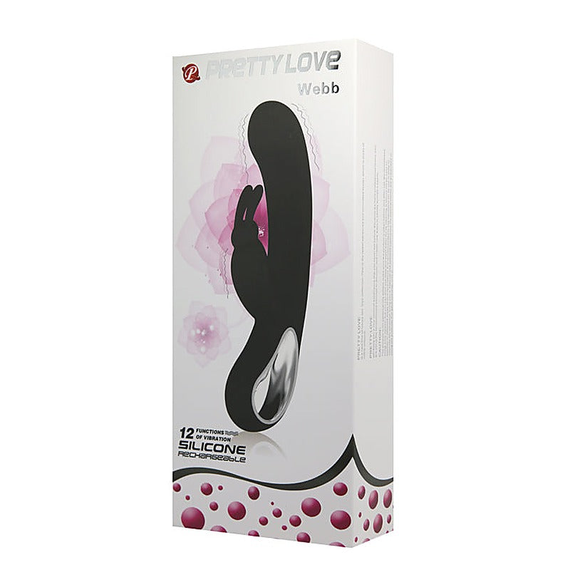 Pretty Love Webb Rechargeable 12 Functions Rabbit Vibrator - Rabbit Vibrators