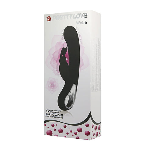 Pretty Love Webb Rechargeable 12 Functions Rabbit Vibrator - Rabbit Vibrators