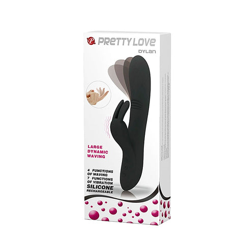 Pretty Love Dylan USB Rechargeable Silicone Rabbit Vibe - Rabbit Vibrators