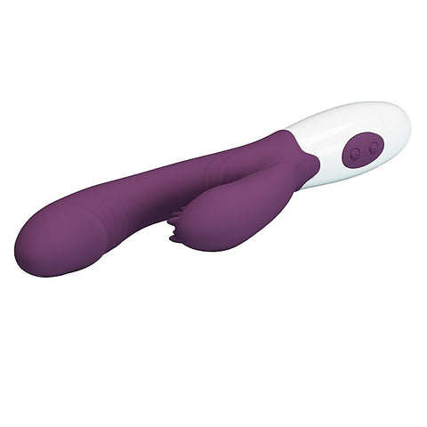 Pretty Love Andre Silicone Dual Rabbit Stimulator - Rabbit Vibrators
