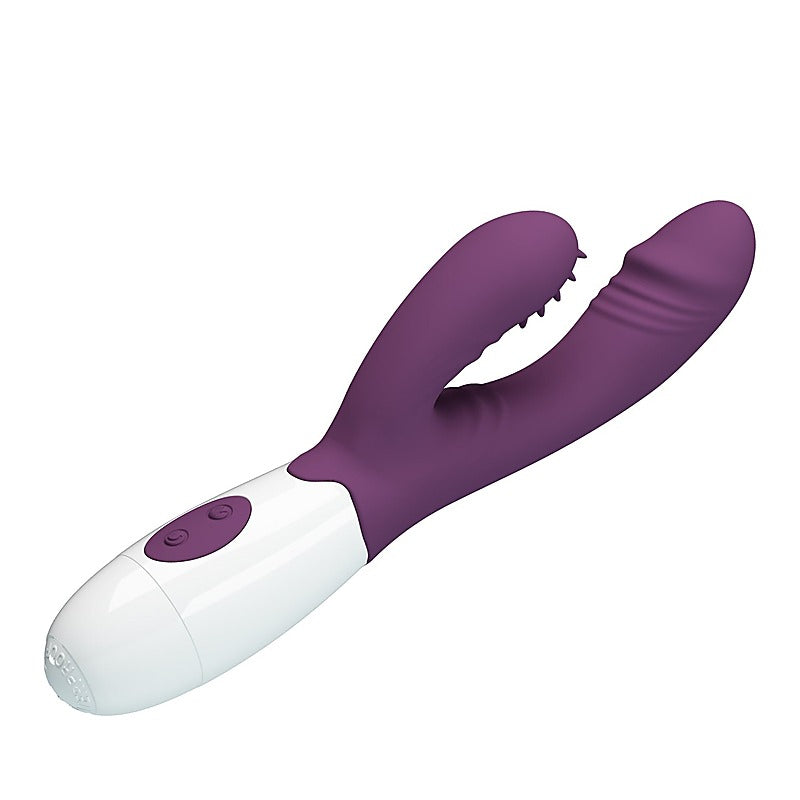 Pretty Love Andre Silicone Dual Rabbit Stimulator - Rabbit Vibrators