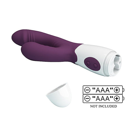 Pretty Love Andre Silicone Dual Rabbit Stimulator - Rabbit Vibrators