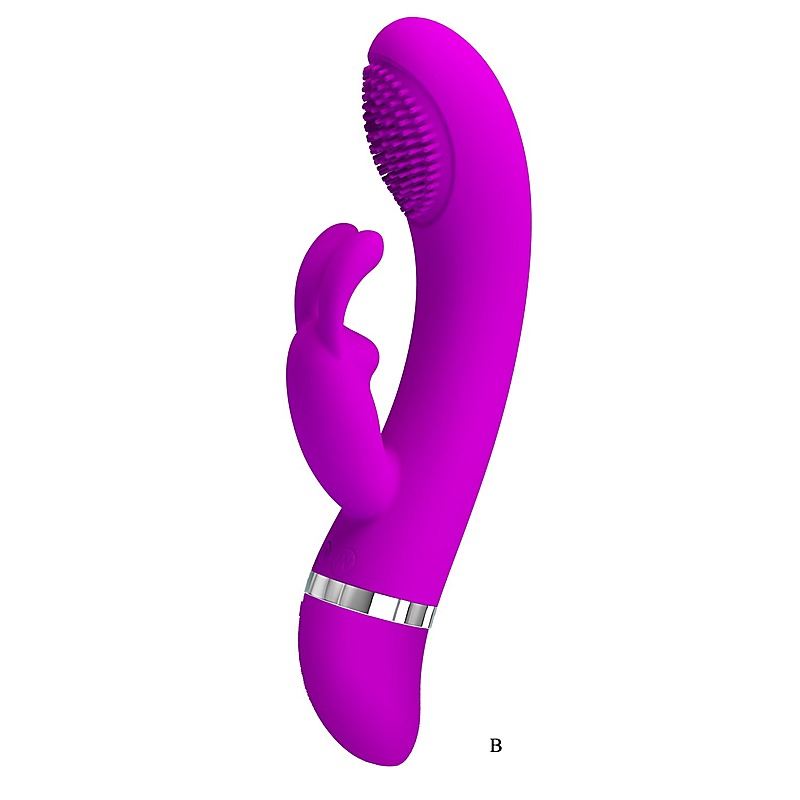 Pretty Love Christ Multi Functions Silicone Rabbit Vibrator - Rabbit Vibrators