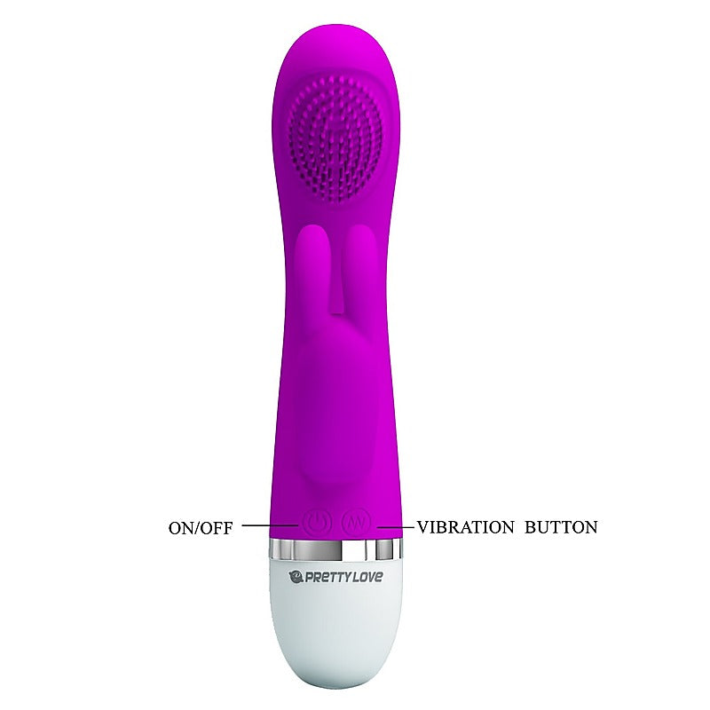 Pretty Love Christ Multi Functions Silicone Rabbit Vibrator - Rabbit Vibrators