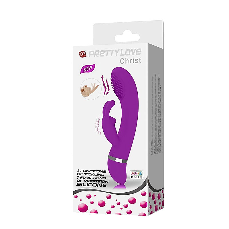 Pretty Love Christ Multi Functions Silicone Rabbit Vibrator - Rabbit Vibrators