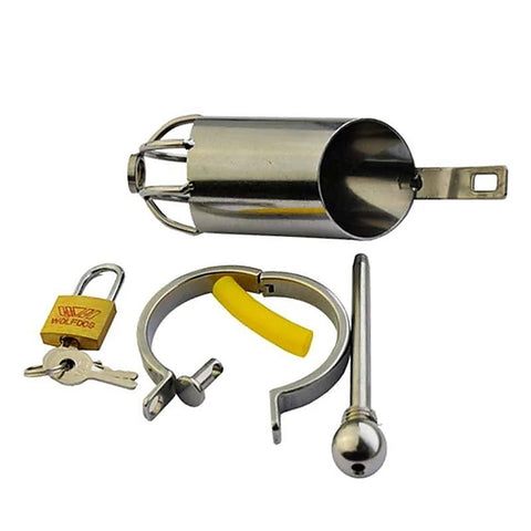 BDStyle Zero Escape Male Cock Cage with Sound - Male Chastity