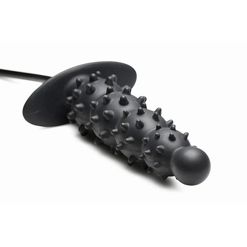 BDStyle Ribbed Textured Inflatable Anal Plug - Butt Plugs
