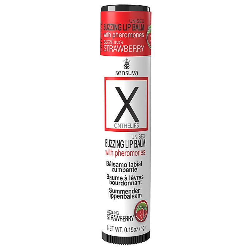 On X On The Lips With Pheromones Buzzing Lip Balm - Sex Pheromones and Perfumes