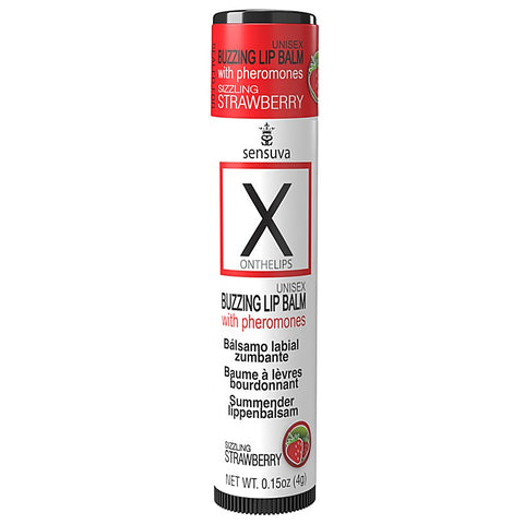 On X On The Lips With Pheromones Buzzing Lip Balm - Sex Pheromones and Perfumes