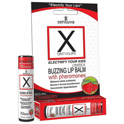 On X On The Lips With Pheromones Buzzing Lip Balm - Sex Pheromones and Perfumes