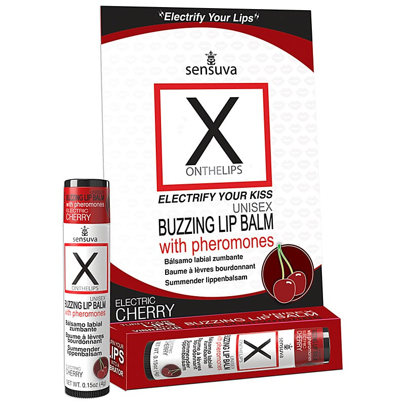 On X On The Lips With Pheromones Buzzing Lip Balm - Sex Pheromones and Perfumes