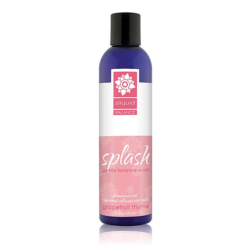 Sliquid Balance Splash Intimate Gentle Feminine Wash 8.5oz - Bath and Intimate Fragrances