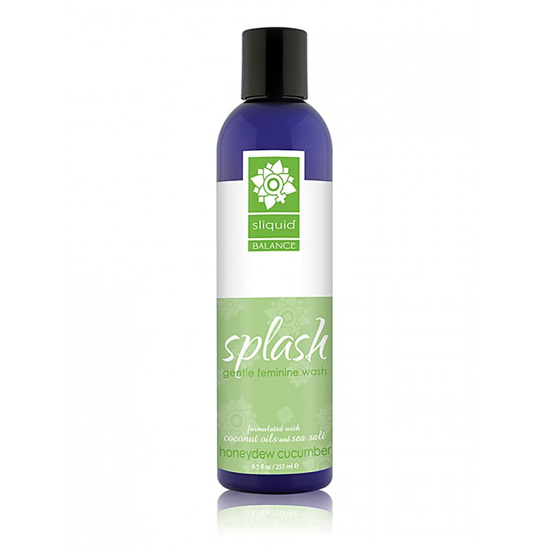 Sliquid Balance Splash Intimate Gentle Feminine Wash 8.5oz - Bath and Intimate Fragrances