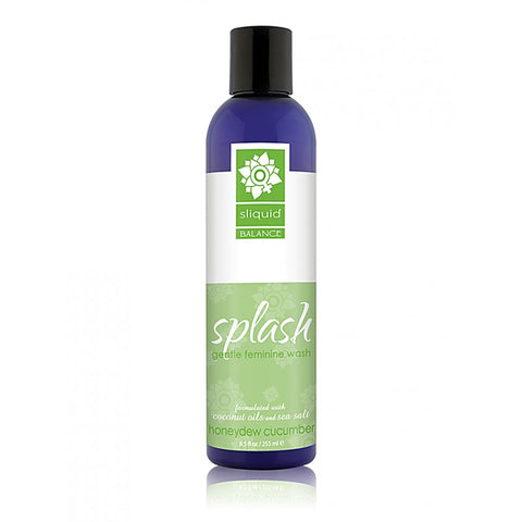 Sliquid Balance Splash Intimate Gentle Feminine Wash 8.5oz - Bath and Intimate Fragrances