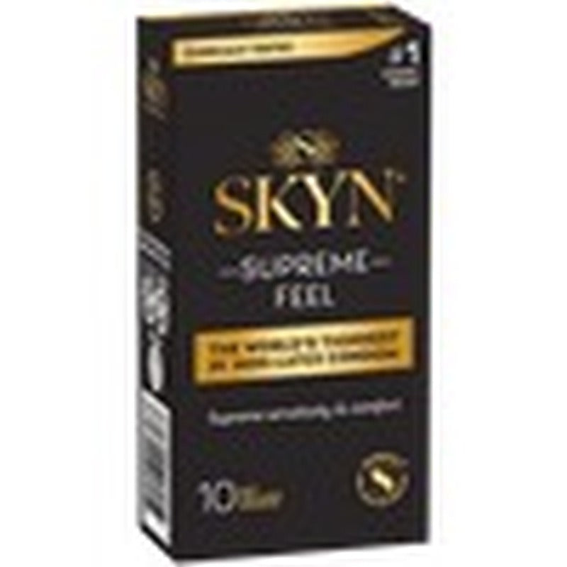 Supreme Feel 10'S Soft And Non Latex Condoms By Ansell - Condoms