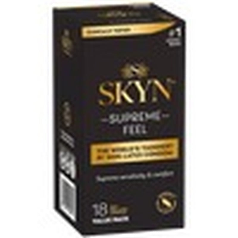 Supreme Feel 18'S Stretchy Non Latex Condoms By Ansell - Condoms