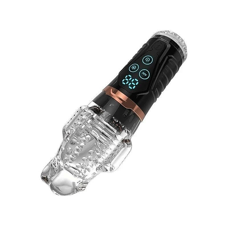 Amovibe Alpha Sucking & Vibrating Male Masturbator - Masturbators and Strokers