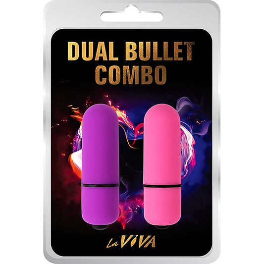 La Viva Dual Adult Bullet Vibrator Combo - Bullet Vibrators