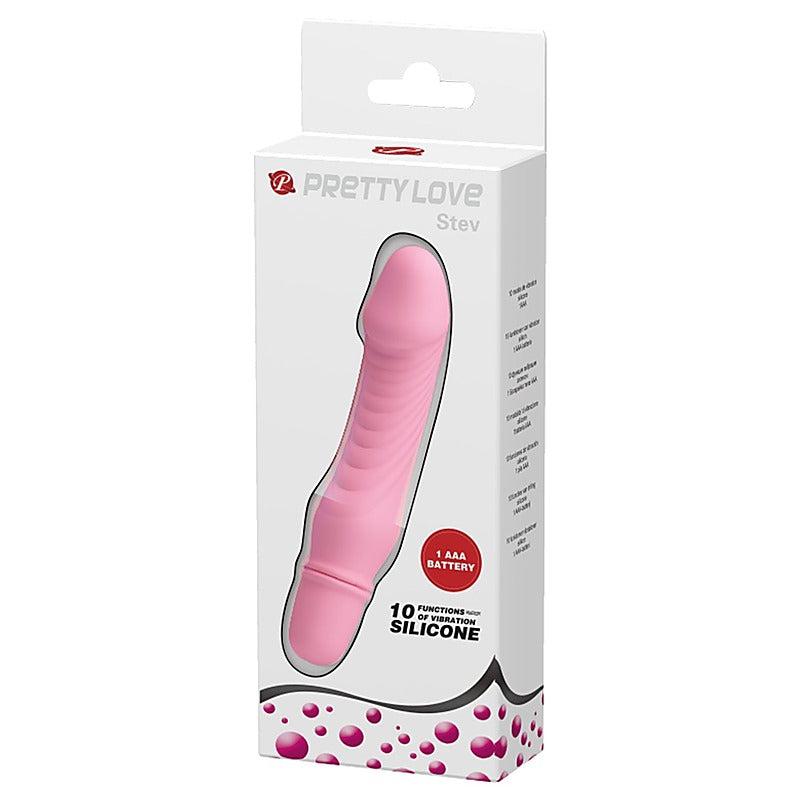 Pretty Love Stev 10 Functions Vibrating Dildo - Vibrating Dildos