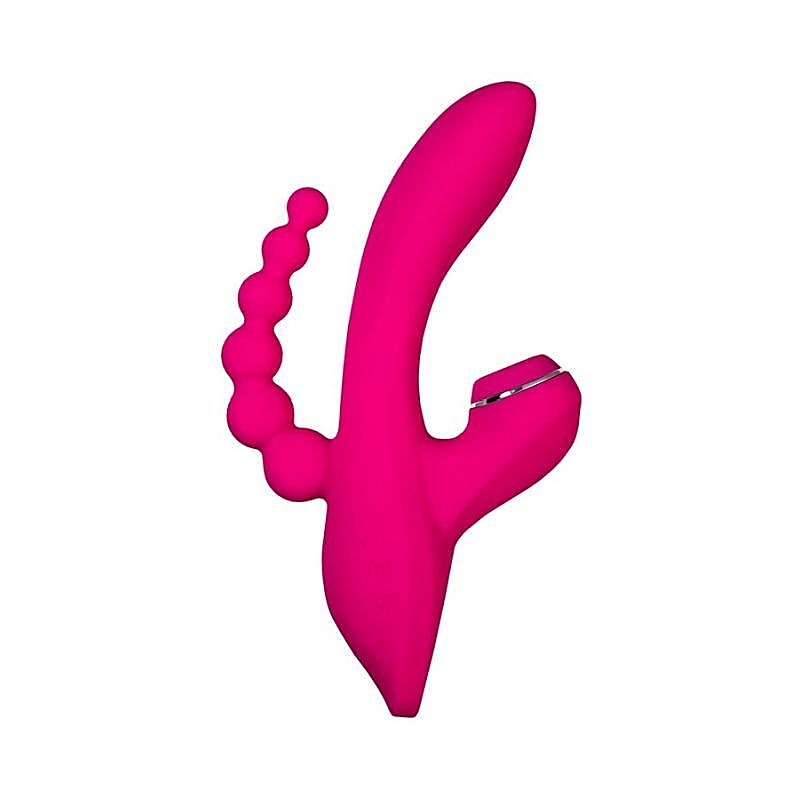 Jos Tripling Triple Rabbit Style Clitoral Stimulator - Rabbit Vibrators