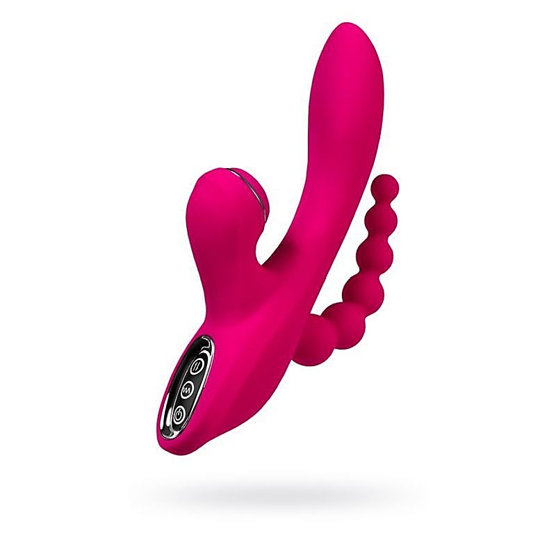 Jos Tripling Triple Rabbit Style Clitoral Stimulator - Rabbit Vibrators