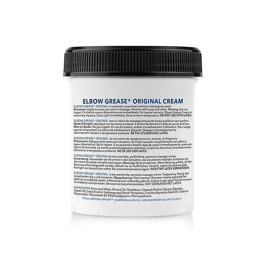 Elbow Grease Original Oil Based Massage Cream 100ml - Massage Oils and Lubricants
