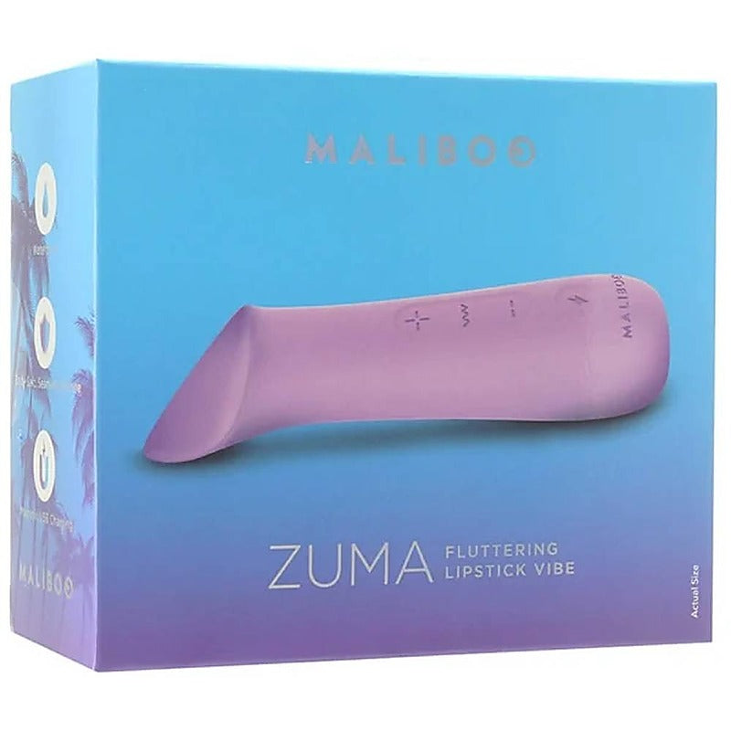 Maliboo Zuma Rechargeable Lipstick Vibrator - Personal Massagers