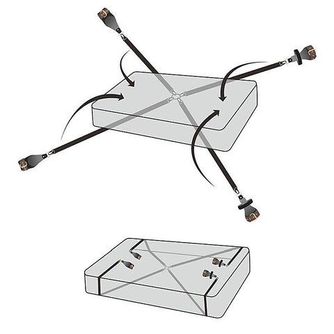 Lovetoy Rebellion Reign Under Mattress Restraint - Cuffs And Restraints