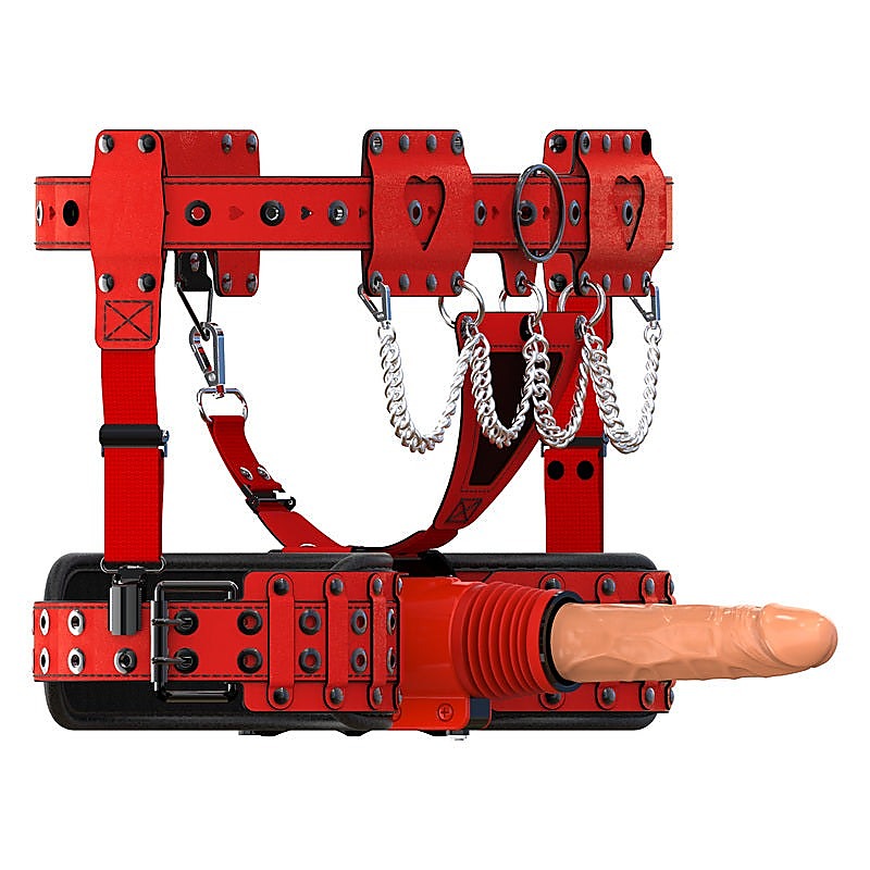 BDStyle X4 Sex Machine With Strap-on Harness - Sex Machines