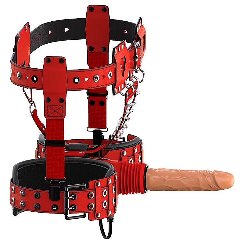 BDStyle X4 Sex Machine With Strap-on Harness - Sex Machines