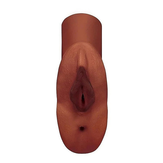PDX Perfect Pussy Double Male Stroker Brown
