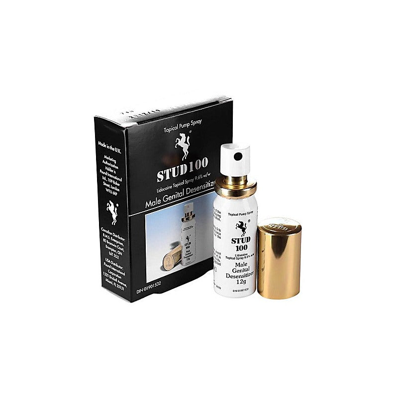 Stud 100 Male Delay Spray By Bms Factory - Delay and Excite Sprays