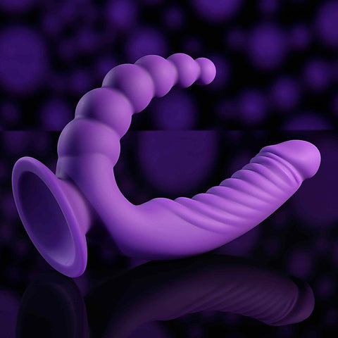 Evolved THE RIDER Double Ended Vibrator with Remote - Remote Control Vibrators