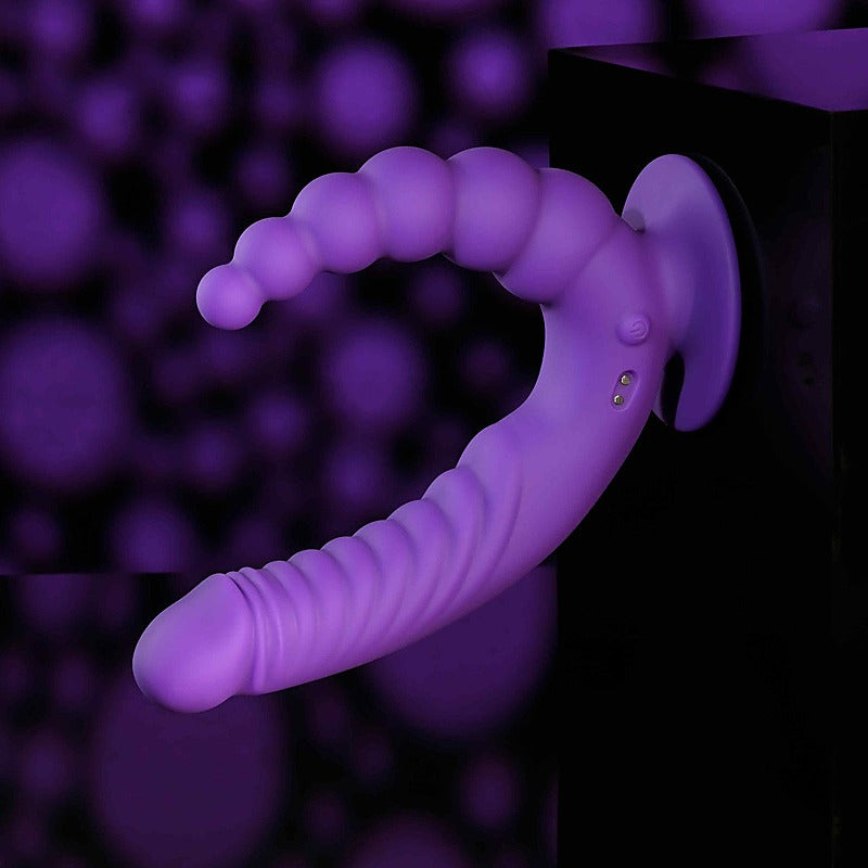 Evolved THE RIDER Double Ended Vibrator with Remote - Remote Control Vibrators
