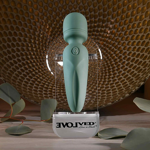 Rumble Wand Usb Rechargeable Mini Massage Wand By Evolved - Body Wands