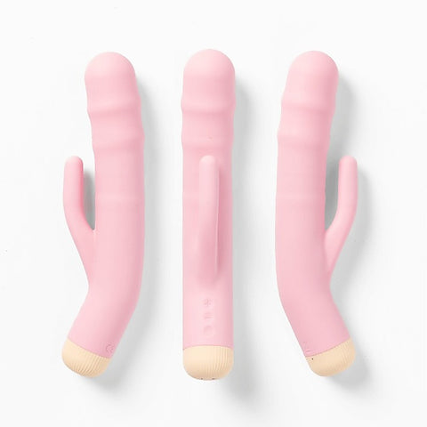 Girls Get Off DeeDee USB Rechargeable Thrusting Rabbit Vibe