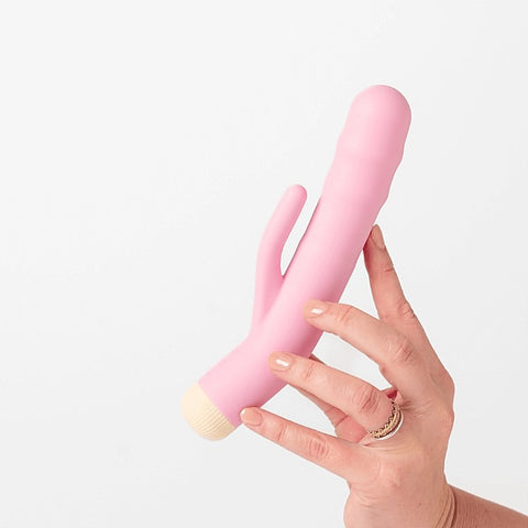 Girls Get Off DeeDee USB Rechargeable Thrusting Rabbit Vibe