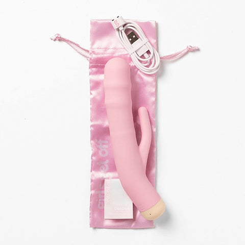Girls Get Off DeeDee USB Rechargeable Thrusting Rabbit Vibe