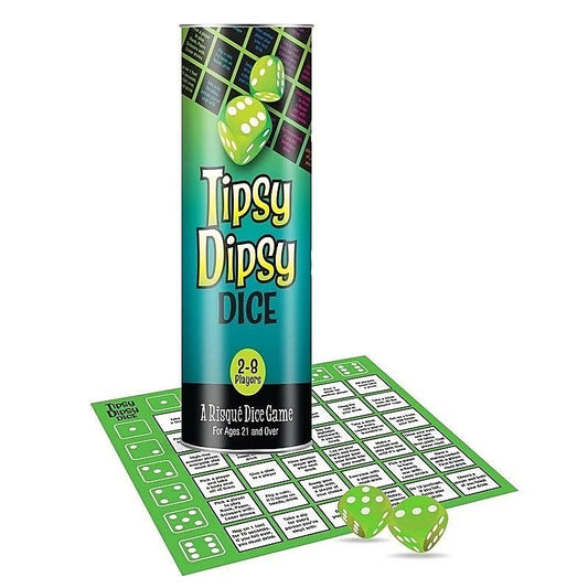 Little Genie Tipsy Dipsy Dice Drinking Game for Parties
