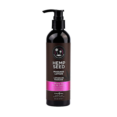 Hemp Seed Scented Massage Lotion 237 Ml By Earthly Body - Massage Oils and Lubricants