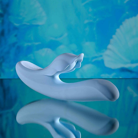 Playboy Pleasure In Bloom Thrusting & Heating Vibrator - Rabbit Vibrators