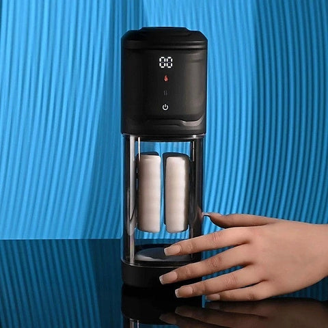 Playboy Pleasure SIDE PIECE Warming Automatic Stroker - Masturbators and Strokers